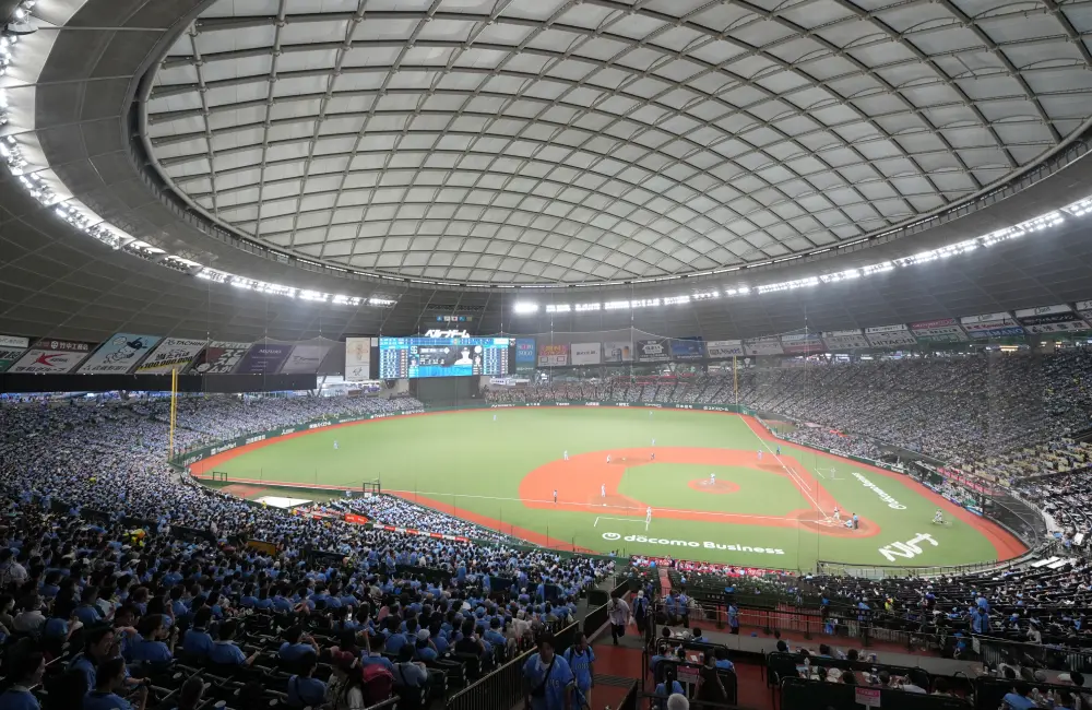 観戦を楽しむ様子